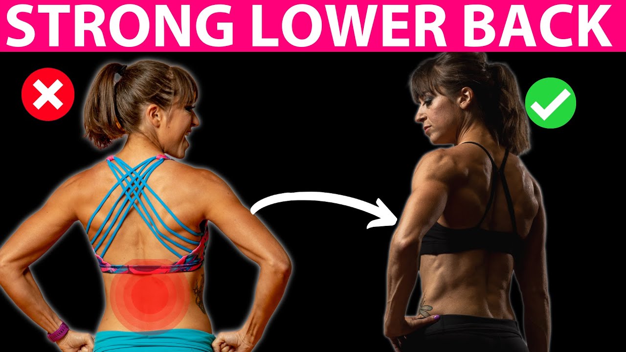 The Right Way To Get A Strong Lower Back (4 exercises) 