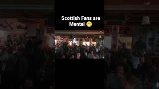 Scottish Football fans go crazy when Celtic scores. Davy Byrne&#39;s Irish Pub Budapest Nov 4th 2021