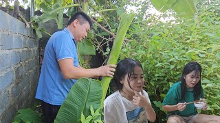 Best delicious summer dish: Fresh banana core salad for my nieces (step by step recipe) Wealth
