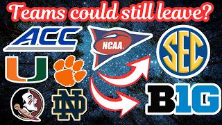 College Football Realignment *DRAMA* could kill the ACC