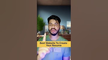 Best Ai Tool To create Resume For Free. | Best website.| #alkeshpargi#youtubeshorts
