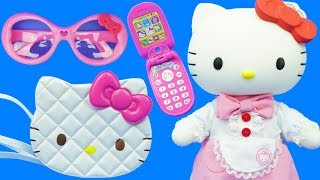 Hello Kitty、凱蒂貓的手提袋兒童玩具