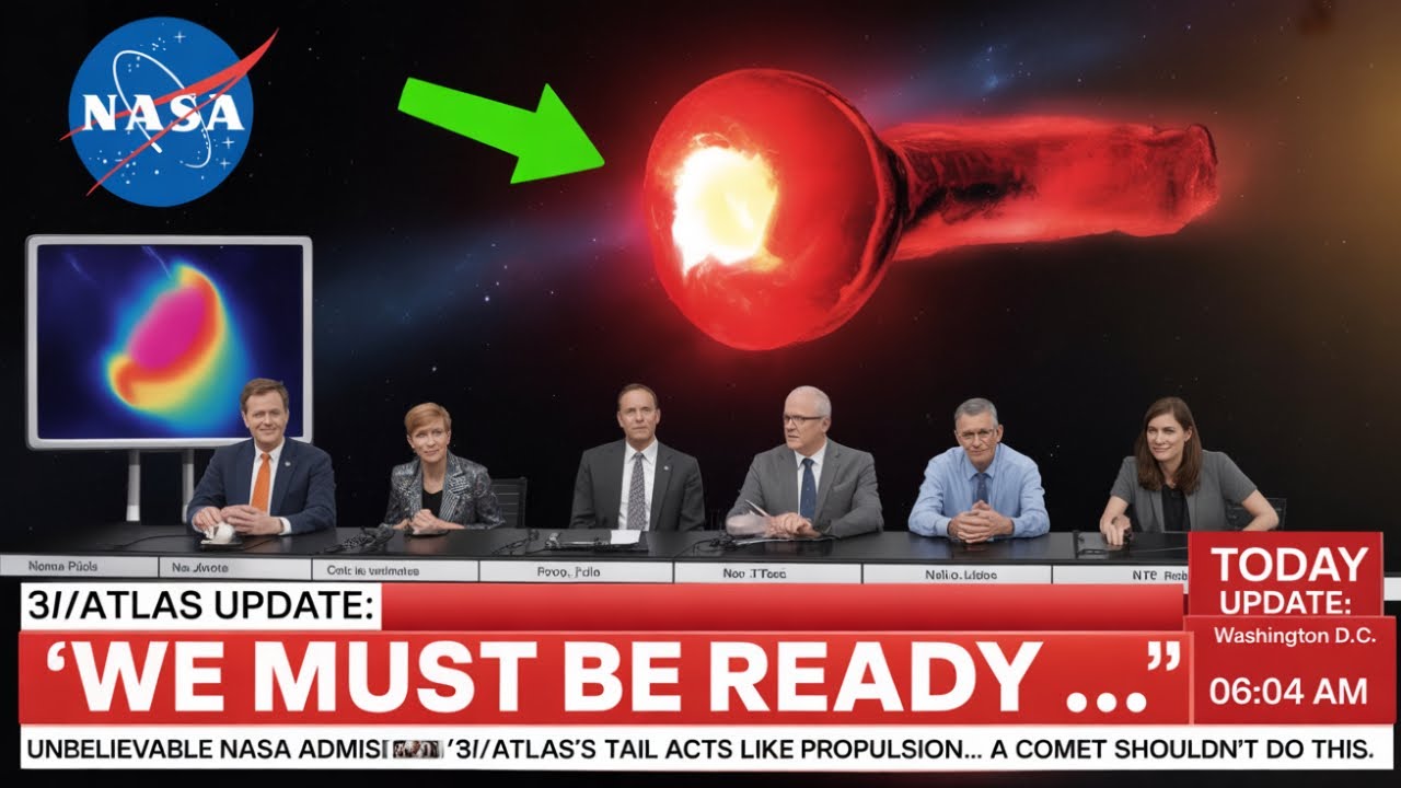 NASA Reveals Something ALIVE is Racing Towards Us Inside 3I/ATLAS!