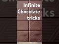 Infinite chocolate bar trick