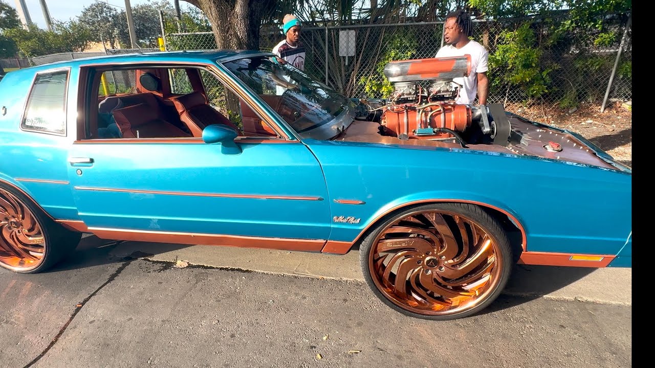 Slidin with Bro in the Chevy MC Heavy Motor on 24’s