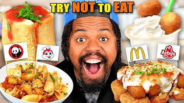 Try Not To Eat - Fast Food Secret Menu Items!
