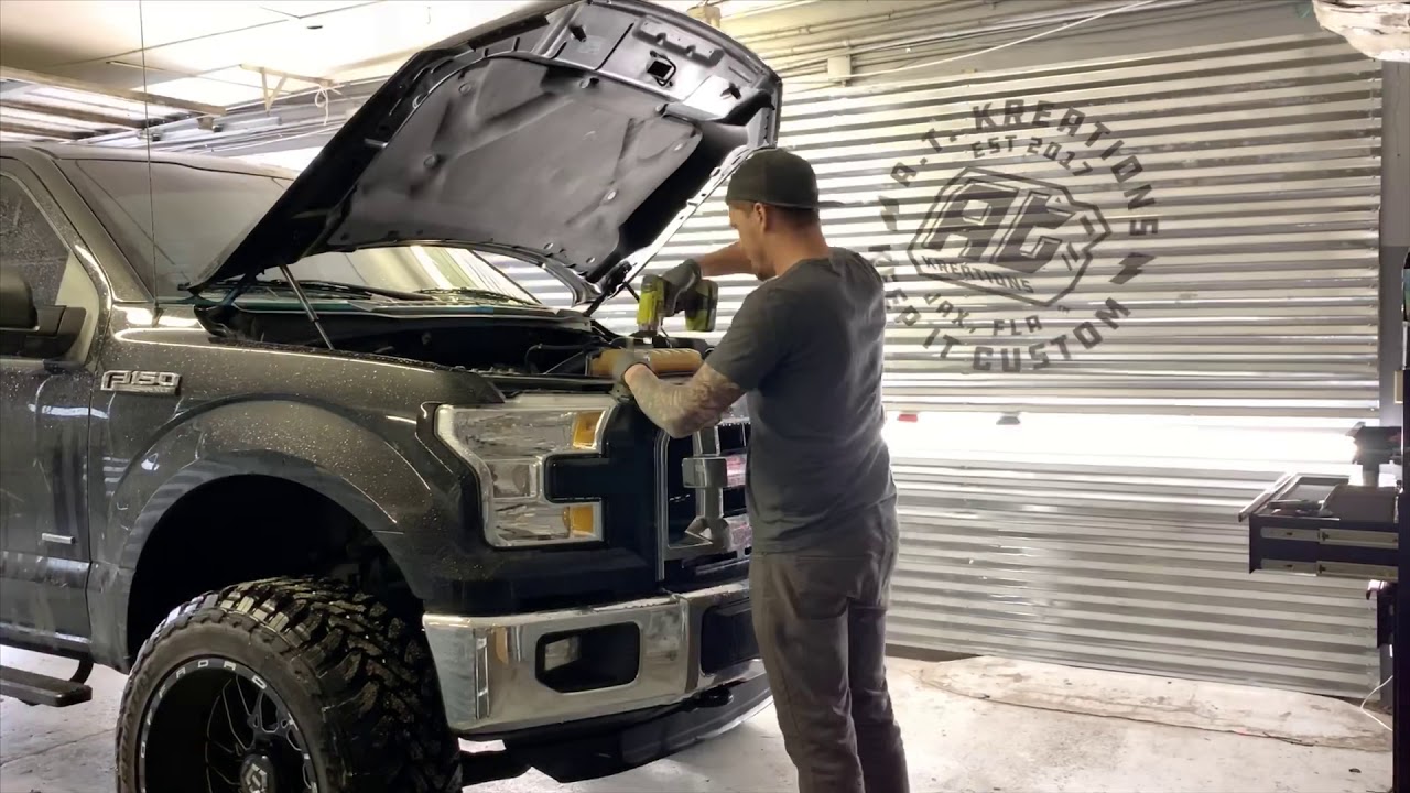 Rough Country front bumper install on a 2025 Ford F150 YouTube