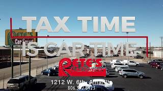 Tax Time is Car Time at Pete's Car Smart!