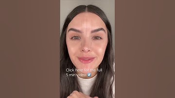 Fixing those uneven brows using brow mapping! Full video on my channel! #makeup #makeuptutorial