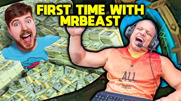 Tyler1 and MrBeast use Hextech Gates for the FIRST TIME