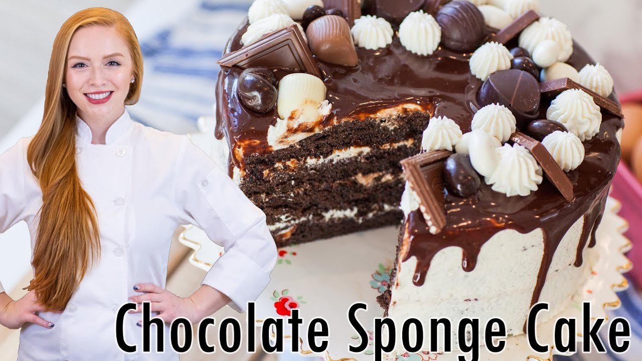 The Ultimate Chocolate Sponge Cake Recipe!! Perfect for Cakes & Cupcakes!! 'Back to Cake Ba