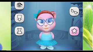 Кошечка Анжела Переодевается - Cartoon For Girls. Best Games Кошечка Анжела Переодевается - Cartoon For Girls. Best Games