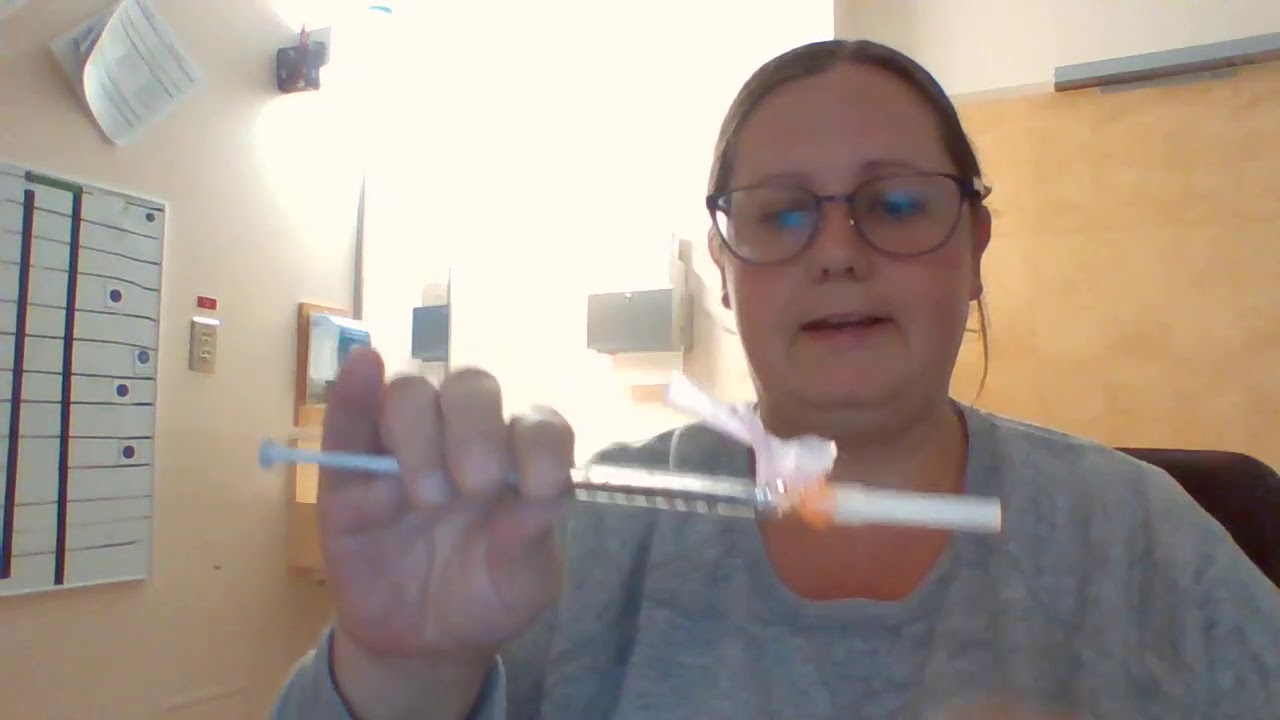 3.3 Administering a subcutaneous injection - YouTube