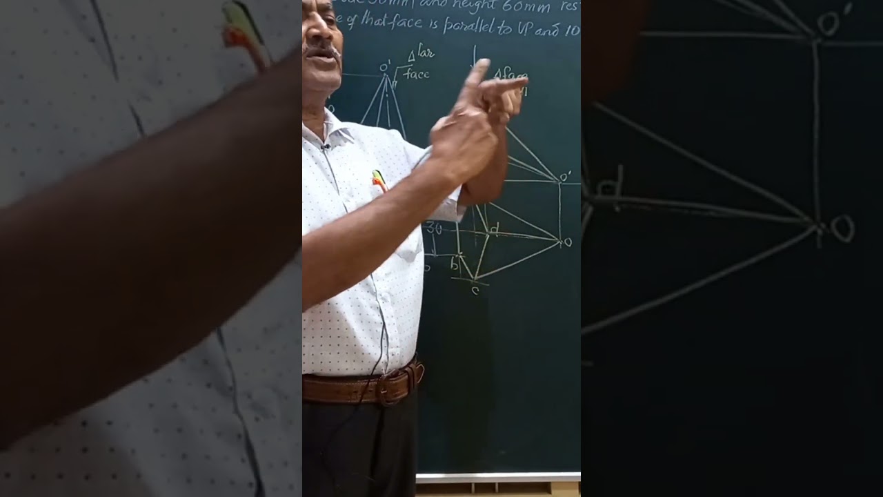 Projection of Pentagonal Pyramid 