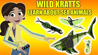 PBS Kids Game Wild Kratts Martin and Aviva Learn About Sea Animals | App For Kids Wild Kratts Games screenshot 5