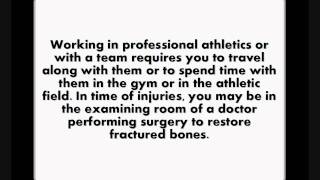 Sports Medicine Careers
