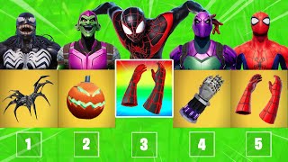 The *RANDOM* SPIDERVERSE Challenge in Fortnite