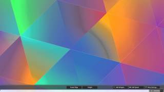 Plasma 5 panel widgets