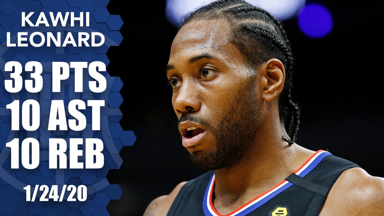 Kawhi Leonard's First Career Triple-Double Helps The Clippers ...