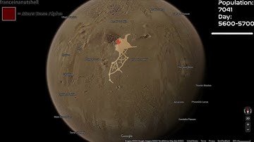 The First 10,000 Days on Mars using Google Mars
