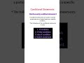 Conditional Statements #Conditional Statements