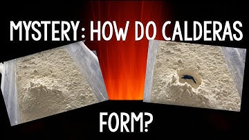 Mystery: How Do Caldera Form?