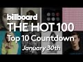 Official Billboard Hot 100 Top 10 January 30 2016 Countdown