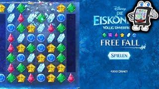 Disney FROZEN EISKÖNIGIN FREE FALL App deutsch | Kristalle und Juwelen sammeln | Spiel mit mir screenshot 1