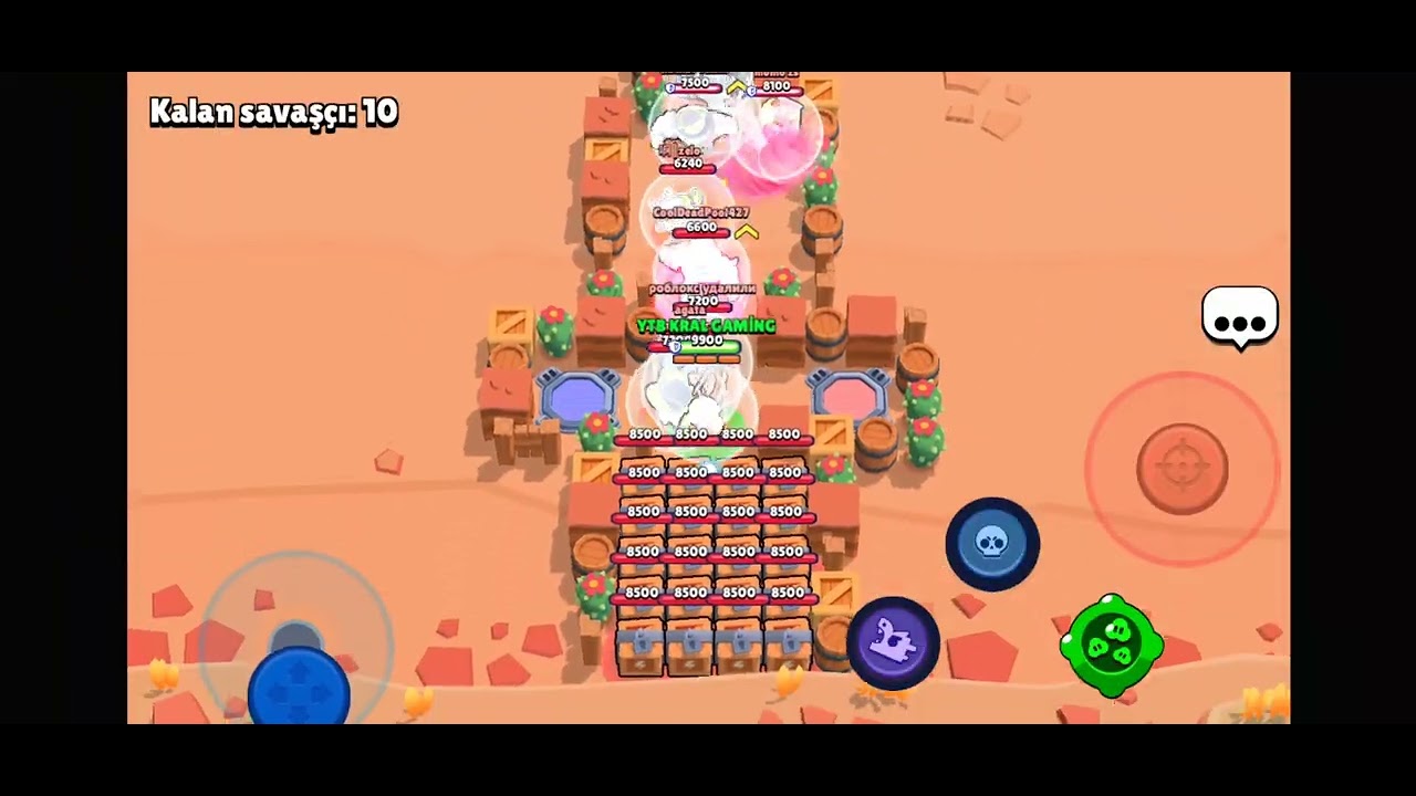 Brawl stars'ta günlük ödülri almaya çalıșıyorum 