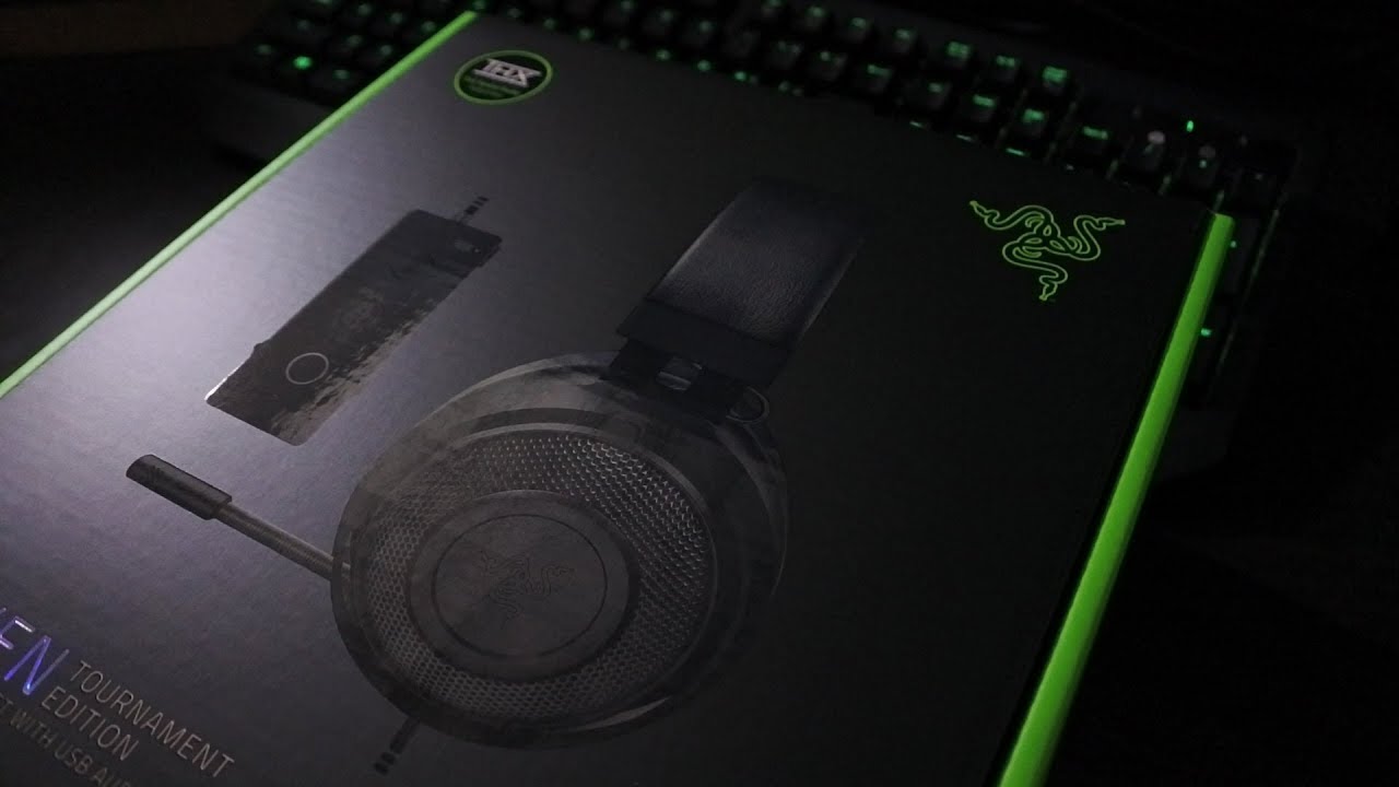 Razer Kraken Tournament Edition Unboxing YouTube