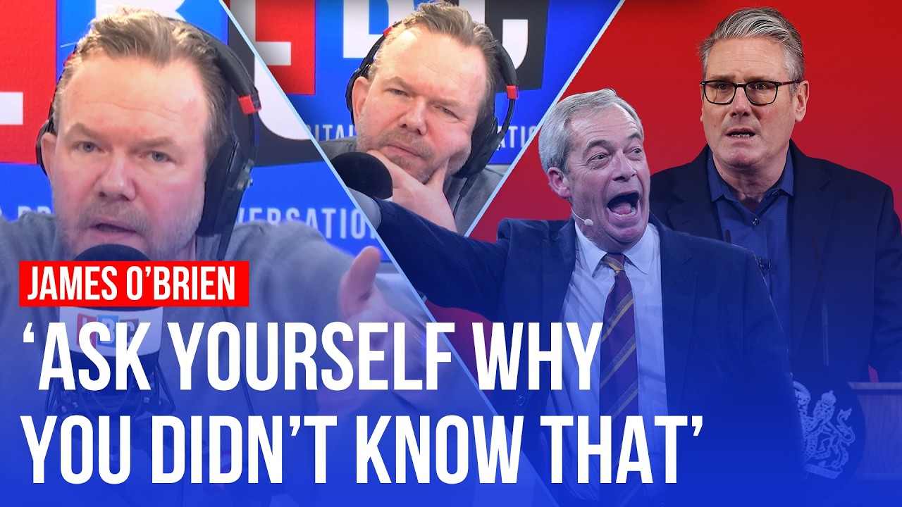 'Reform are no longer the favourites to win the next election': James O'Brien