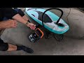 Portable Paddle Board Pump Up to 50psi - Unboxing/Review