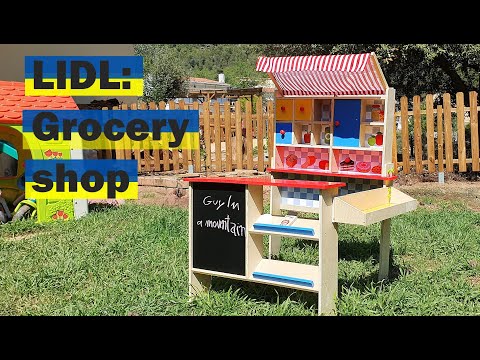 Lidl Playtive Junior Toy Grocer's Shop ? Instructions