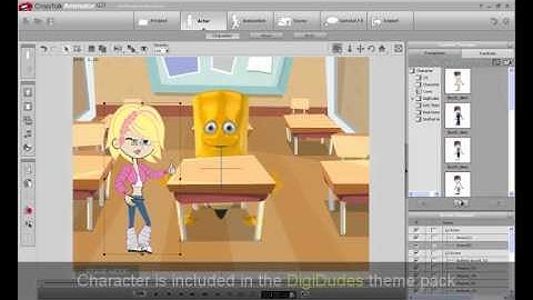 CrazyTalk Animator Tutorial - Intro to Production Environment