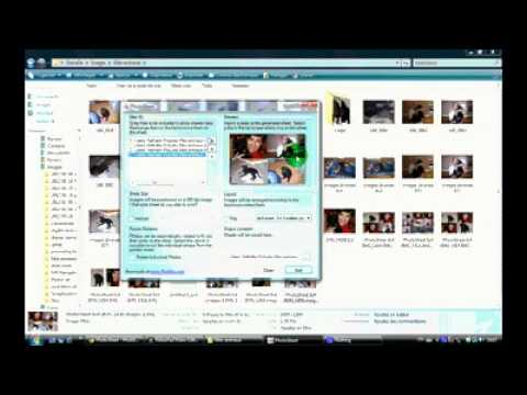 Wallet size pictures without photoshop - YouTube