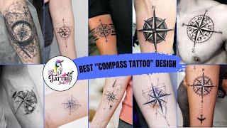 Compass Tattoo Designs - Compass Tattoo Meaning - Symbolic Compass Tattoo Ideas - Compass Tattoos