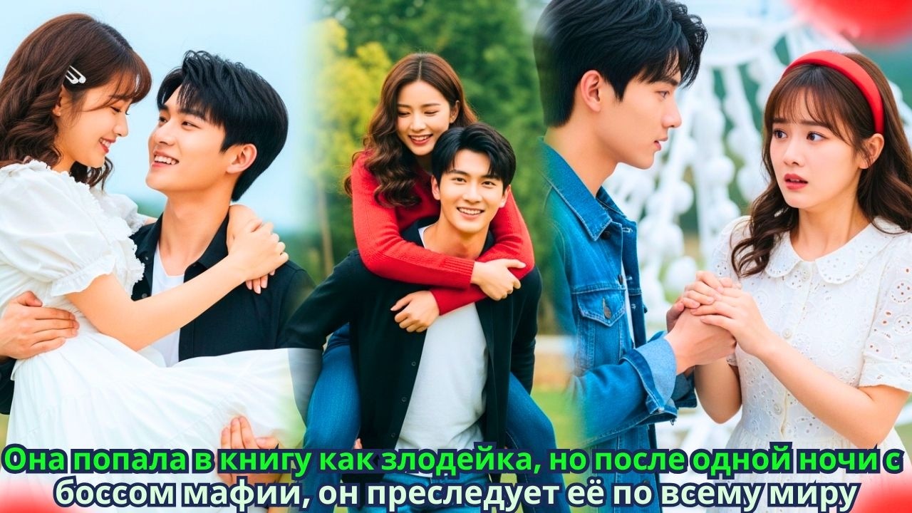 Она попала в книгу как злодейка, но после одной ночи с боссом мафии, он преследует её по всему миру.