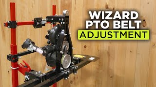 How to Adjust the PTO Belt on the Wizard Precision Vacuum Planter