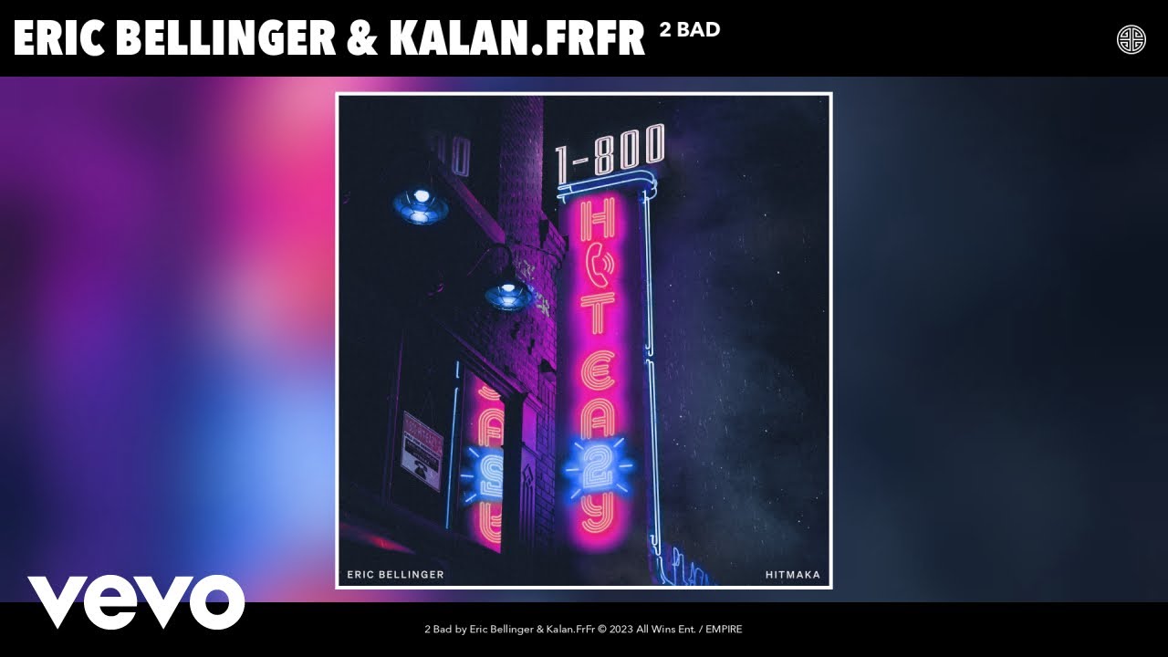 Ver Eric Bellinger, Kalan.FrFr - 2 Bad (Sped-Up Version) (Official Audio) en YouTube Ver Eric Bellinger, Kalan.FrFr - 2 Bad (Sped-Up Version) (Official Audio) en YouTube