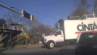 Oops Driver Unpeels Truck Roof From Low Bridge