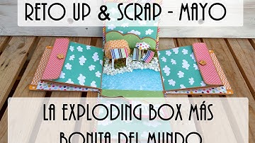 La exploding box más bonita del Mundo para Up & Scrap
