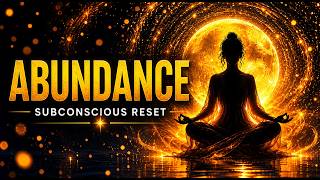 Manifest Abundance While You Sleep | Subconscious Reset
