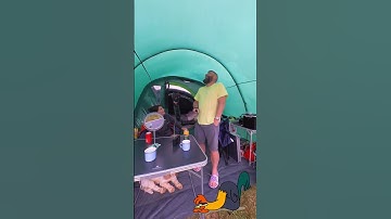 TENDA GAGAL - Angin kencang 40mph - DI DALAM SELAMA RUNTUH