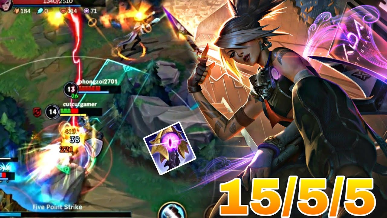 Wild Rift:Akail high-end operation - YouTube