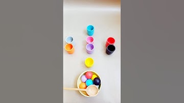 Perfect Color Sorting ASMR! 🌈 Incredibly Relaxing & Satisfying Sounds #ASMR #satisfying  #Relaxing