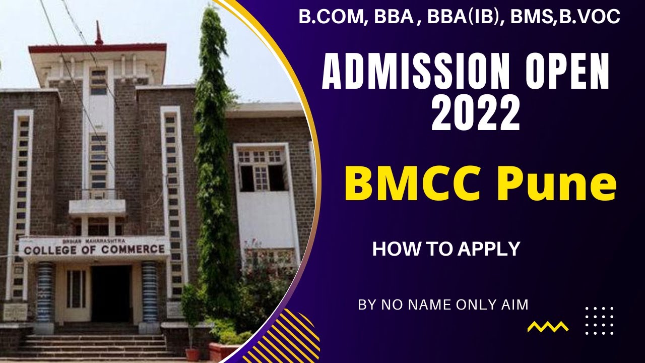 BMCC Pune Admission 2022 Brihan Maharashtra College of Commerce YouTube