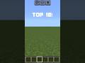 Top 10 itens com mais MUDANÇAS do minecraft