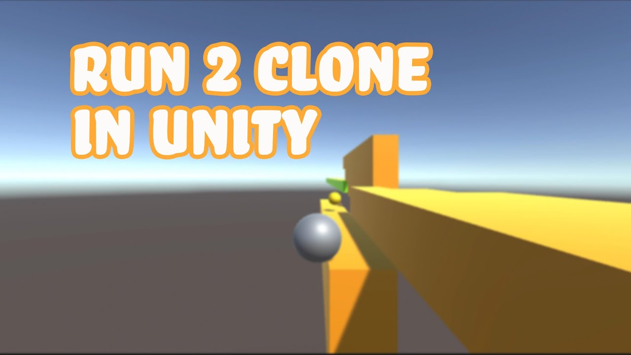 Run 2 Clone in Unity - YouTube