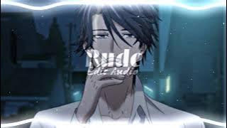 rude edit audio