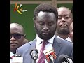 We strongly question the disaster preparedness in our country  in boarding schools- Sen. Methu